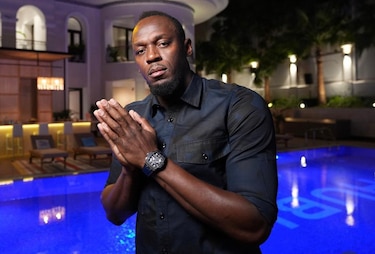 Usain Bolt se rompe el tendón de Aquiles en un partido benéfico