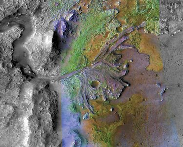 La NASA escoge un antiguo delta de Marte para buscar evidencias de vida
