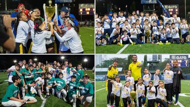 Kolts, Lions, Owls e Eagles se coronan campeones en Kiwanis