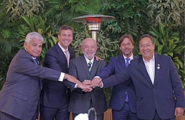 Presidente Santiago Peña considera que el vínculo con Panamá será ‘fundamental’ para insertar a Paraguay al mundo