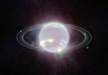 El James Webb capta la vista más clara de los anillos de Neptuno en décadas