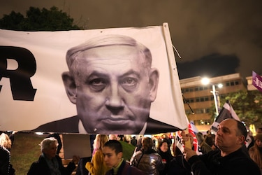 Netanyahu tilda de ‘incitación salvaje’ las protestas contra su gobierno