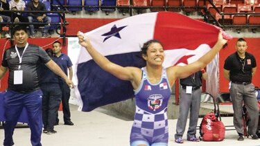 Yorlenis Morán gana oro para Panamá en competencia de lucha olímpica