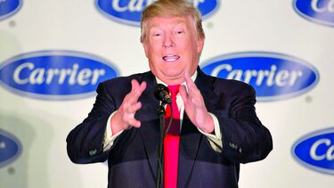 Donald Trump se felicita por salvar empleos en Indiana