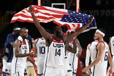 Estados Unidos se lleva el oro en básquet masculino tras ganar 87-82 a Francia