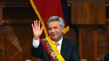 Lenín Moreno asume como presidente de Ecuador