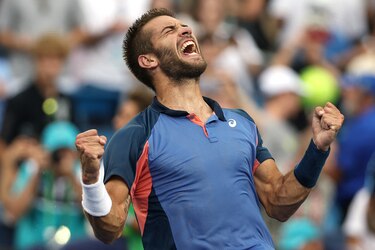 El croata Coric gana en Cincinnati y es el campeón de un Masters 1000 con menor ranking