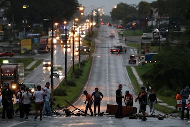 Más de 480 cierres y 196 aprehendidos tras 21 días de protestas en Panamá