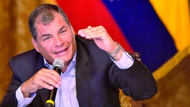 Correa dice que Moreno quiere inhabilitarlo