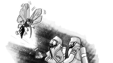 Los bomberos del zika