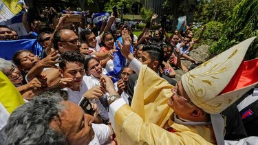Obispo crítico con el gobierno de Ortega aboga por una Nicaragua libre
