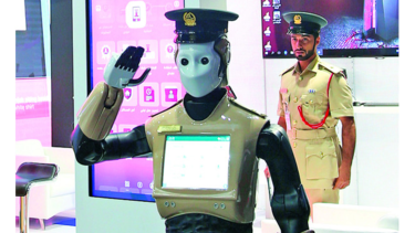 Un primer robot al servicio de la policía de Dubái
