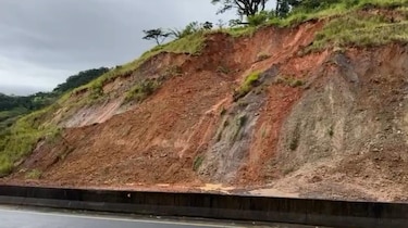 Tormenta Rafael causa deslizamientos de tierra en Chiriquí y Los Santos