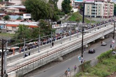 Horas de tensión en el Metro