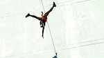 Danza vertical en el parque Omar