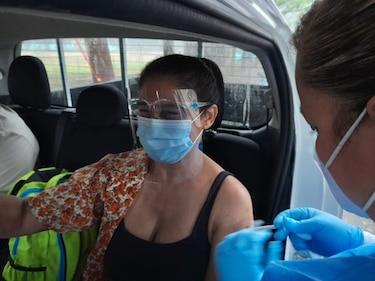En tres días se han aplicado mil 770 dosis de la vacuna contra la Covid-19 en Feria de Azuero
