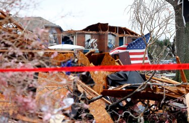 Un niño de dos años muere y seis personas resultan heridas por tormentas en Estados Unidos
