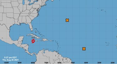 La tormenta tropical Ida se forma en el Caribe y se pronostica que se convertirá en huracán