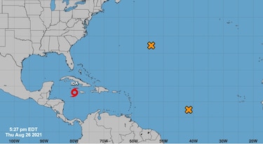 La tormenta tropical Ida se forma en el Caribe y se pronostica que se convertirá en huracán