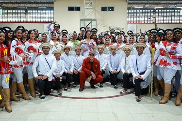 Latin Grammy En Las Escuelas: Boza comparte su historia con jóvenes del Instituto Rubiano 