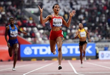 Naser sorprende a todos y gana oro en los 400 metros del Mundial