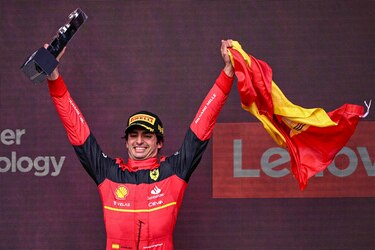 Sainz logra su primera victoria