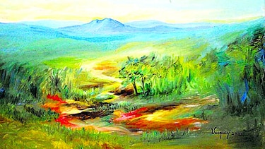 Encuentro del paisaje plástico