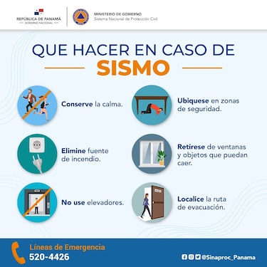 ¿Qué hacer en caso de un sismo?