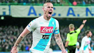 Juventus igualó en Nápoles