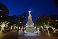 Así se ilumina el mundo para recibir la Navidad