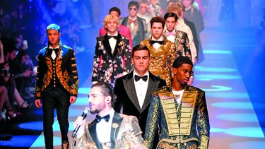 El ‘show’ monárquico de Dolce & Gabbana