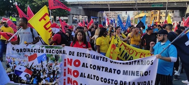 Grupos organizados piden a la Asamblea rechazar el contrato minero; docentes advierten de ir a huelga
