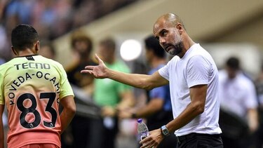 Guardiola quiere que Leroy Sané siga en el Manchester City