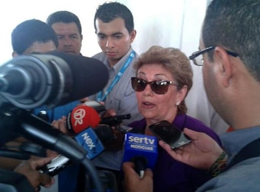 Mireya Moscoso anuncia apoyo a José Domingo Arias