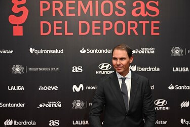 Nadal, gran homenajeado en los Premios As 2025; Marc Márquez y Carolina Marín, premiados