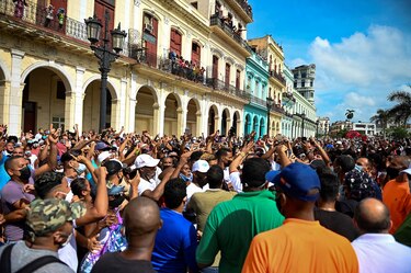 ‘Injerencista y lesivo’ apoyo de Congreso de Estados Unidos a manifestantes, dice parlamento de Cuba