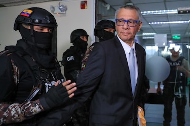 La salud de exvicepresidente ecuatoriano Glas será analizada en una audiencia este viernes