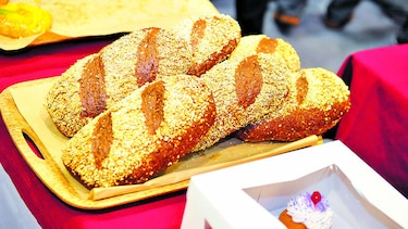 Exposición de delicias del trigo