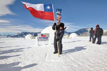Chile asienta nueva base polar en la Antártica