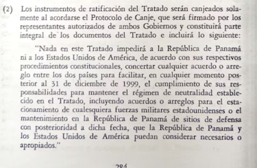 Tratado de Neutralidad y Reserva Nunn: el trasfondo del memorándum entre Panamá y Estados Unidos