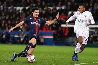 Un gol de Cavani da tres puntos al PSG