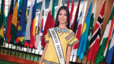 Señorita Panamá Rosa Montezuma se abre espacios en foros internacionales