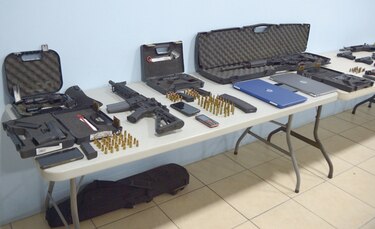 La Policía y el Senafront también se desvinculan de armas decomisadas