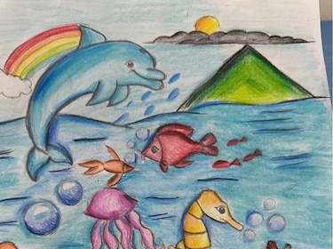 Concurso ‘Así veo mi océano’ destaca el talento artístico de niños panameños 