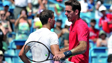 Del Potro no pudo con Dimitrov y dice adiós