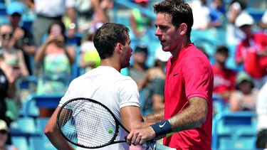 Del Potro no pudo con Dimitrov y dice adiós