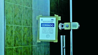 El cierre temporal como sanción