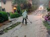 Fuertes lluvias provocan desbordamiento de quebradas y afectaciones en Boquete; suspenden clases