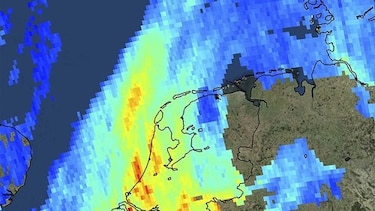 Satélite muestra contaminantes atmosféricos en la Tierra