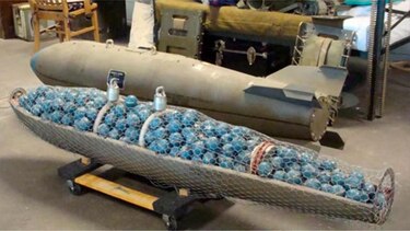 Cerca de la mitad de los misiles iraníes disparados a Israel tenían bombas de racimo